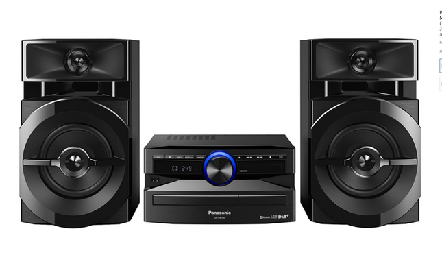 Panasonic SC-UX104EG-K schwarz