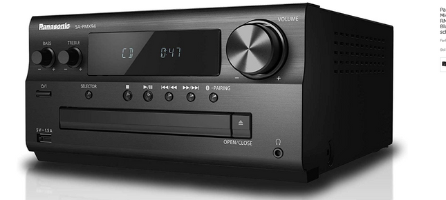 Panasonic SC-PMX94EG-K schwarz